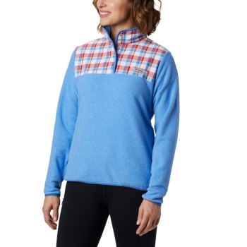 Columbia Pullover Dames, Harborside II Overlay Fleece Blauw, 14GQTCFNE